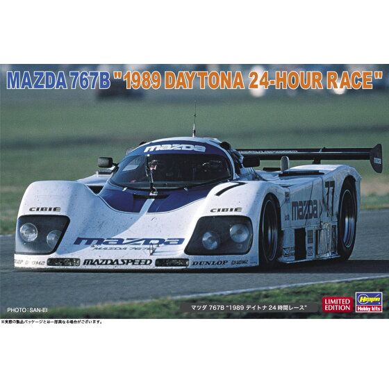 HASEGAWA 1/24 Mazda 767B "1989 Daytona 24-Hour Race"
