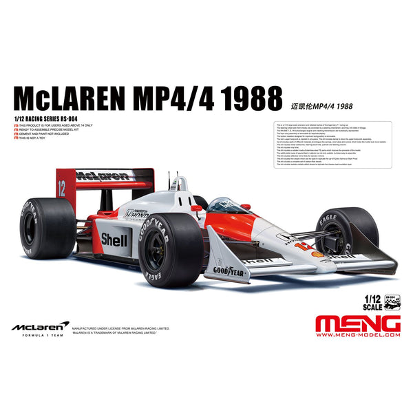 MENG 1/12 McLaren MP4/4 1988