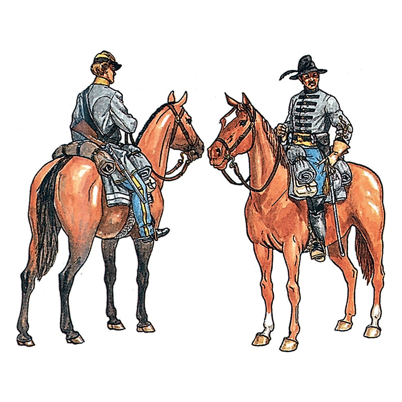 ITALERI 1/72 Confederate Cavalry (American Civil War)