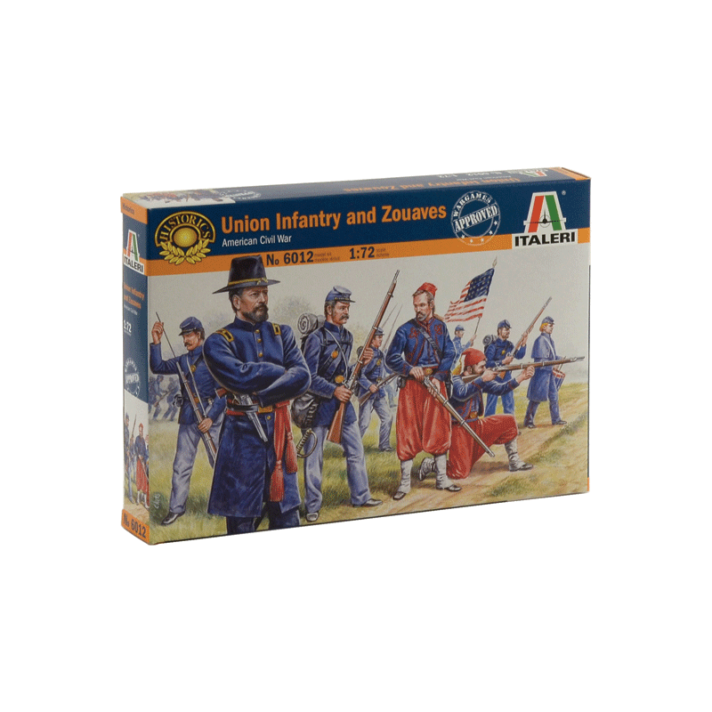 ITALERI 1/72 Union Infantry & Zuaves American Civil War
