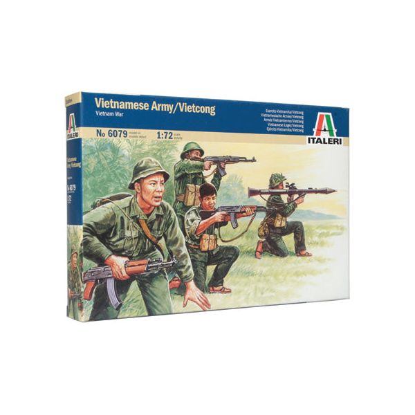 ITALERI 1/72 Vietnam War Vietnamese Army / Vietcong