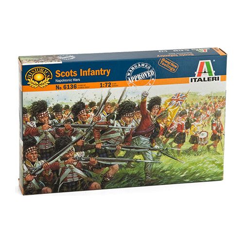 ITALERI 1/72 Scottish Infantry Napoleonic Wars