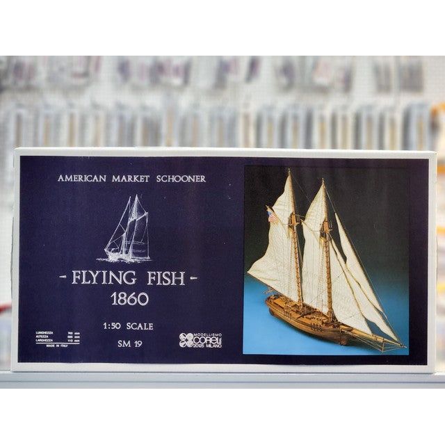 COREL 1/50 Flying Fish Wooden Kit