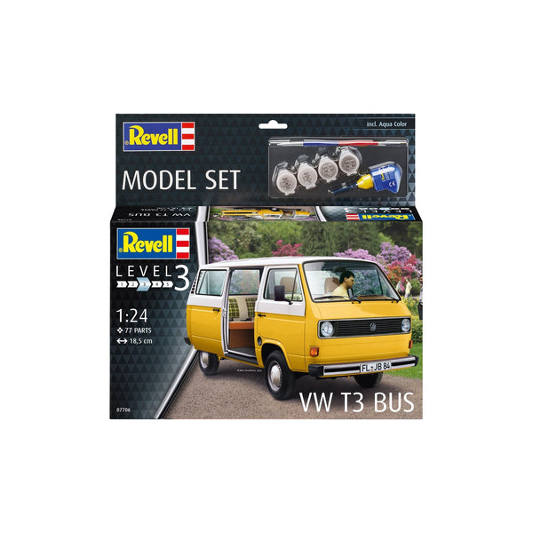 REVELL 1/24 VW T3 Bus Model Set