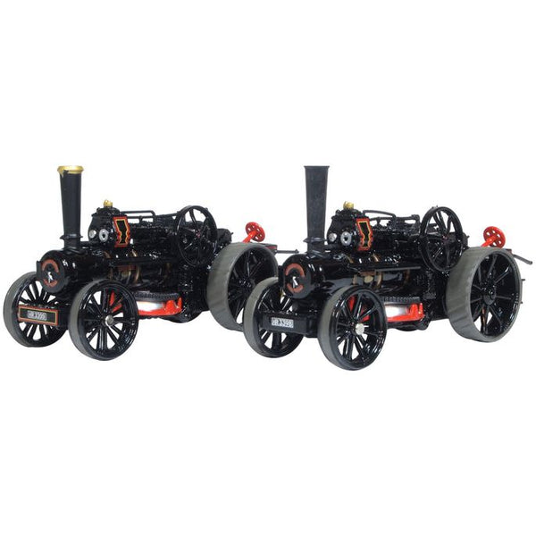 OXFORD 1/76 Fowler BB1 Ploughing Engine X2 Master & Mistress