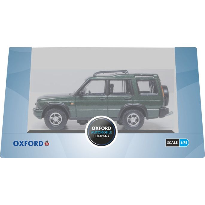 OXFORD 1/76 Land Rover Discovery 2 Metallic Epsom Green