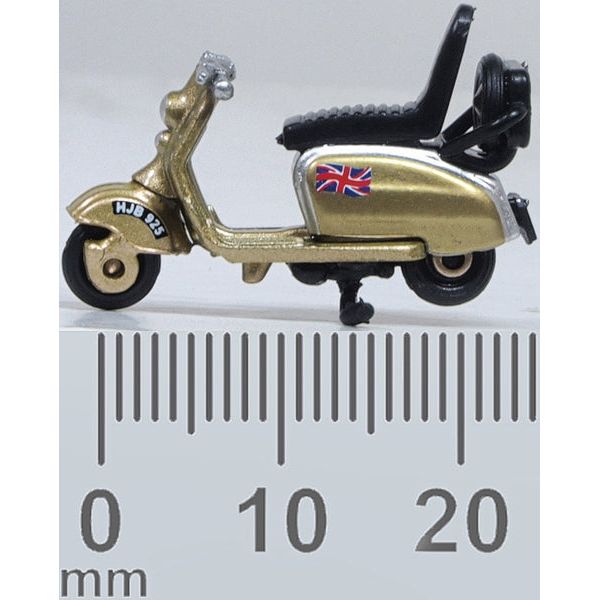 OXFORD 1/76 Scooter Gold