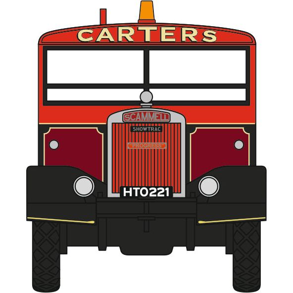 OXFORD 1/76 Scammel Showtrac Carters
