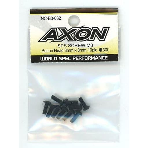 AXON SPS SCREW M3 / Button Head 3mm x 8mm 10pic  (steel)
