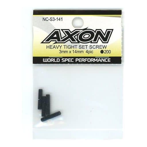 AXON HEAVY TIGHT SET SCREW (3mm x 14mm) 4pic