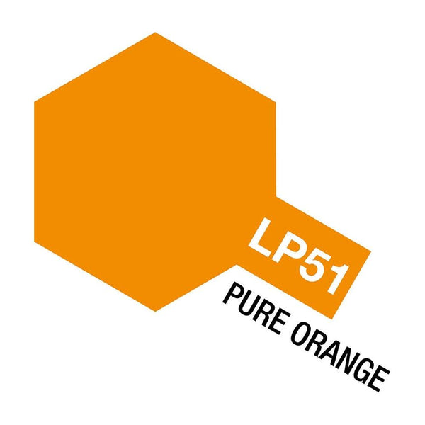 TAMIYA LP-51 Pure Orange Lacquer Paint 10ml