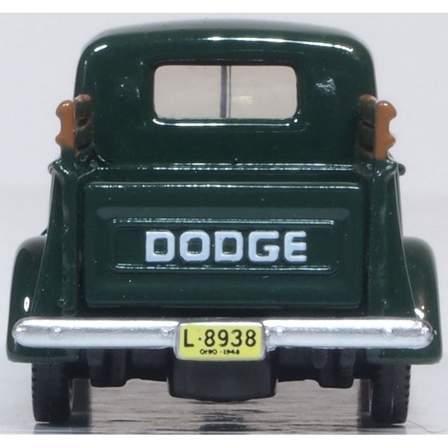 OXFORD 1/87 Dodge B-18 Pick Up 1948 Truck Dark Green