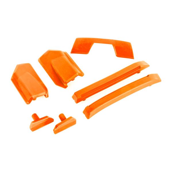 TRAXXAS Body Reinforcement Set, Orange/ Skid Pads (Roof) (f