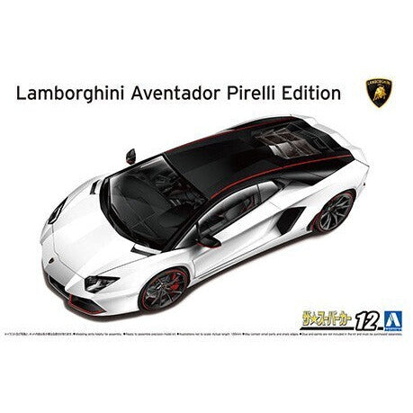 AOSHIMA 1/24 15 Lamborghini Aventador Pirelli Edition