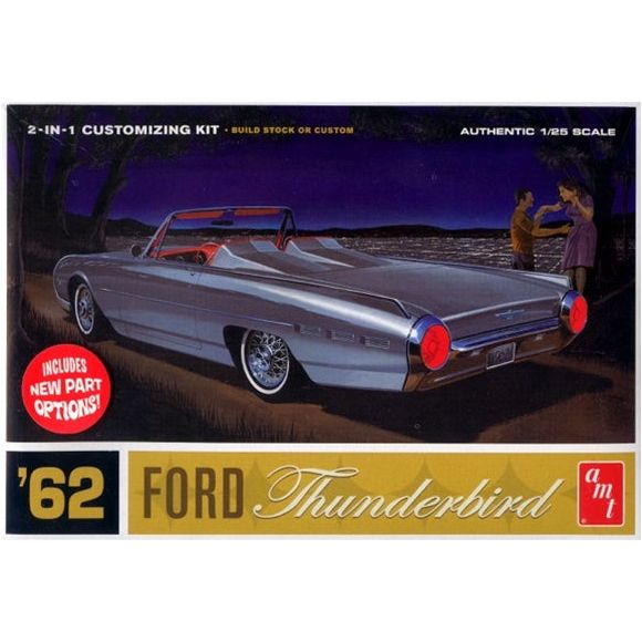 AMT 1/25 1962 Ford Thunderbird Plastic Model Kit