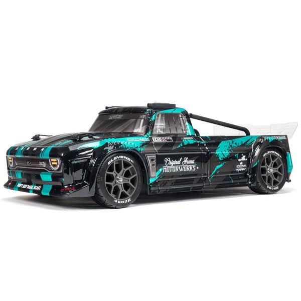 ARRMA Infraction All-Road Truck 4x4 3S BLX 1/8 RTR, Black/Teal