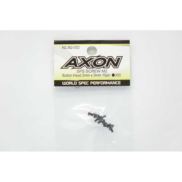 AXON SPS SCREW M2 / Button Head 2mm x 3mm 10pic  (steel)