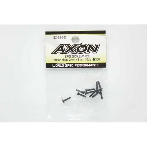 AXON SPS SCREW M2 / Button Head 2mm x 8mm 10pic  (steel)