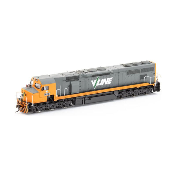 AUSCISION HO C503 V/Line - Orange/Grey with Radio Equipped Stickers - DCC Sound Fitted
