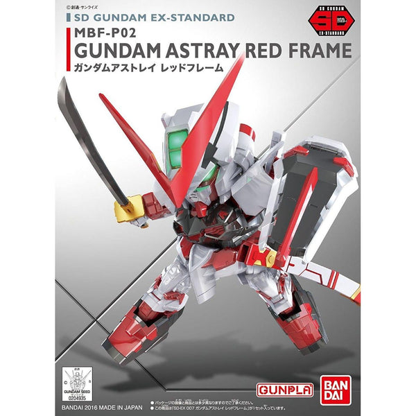 BANDAI SD Gundam Ex-Standard Gundam Astray Red Frame
