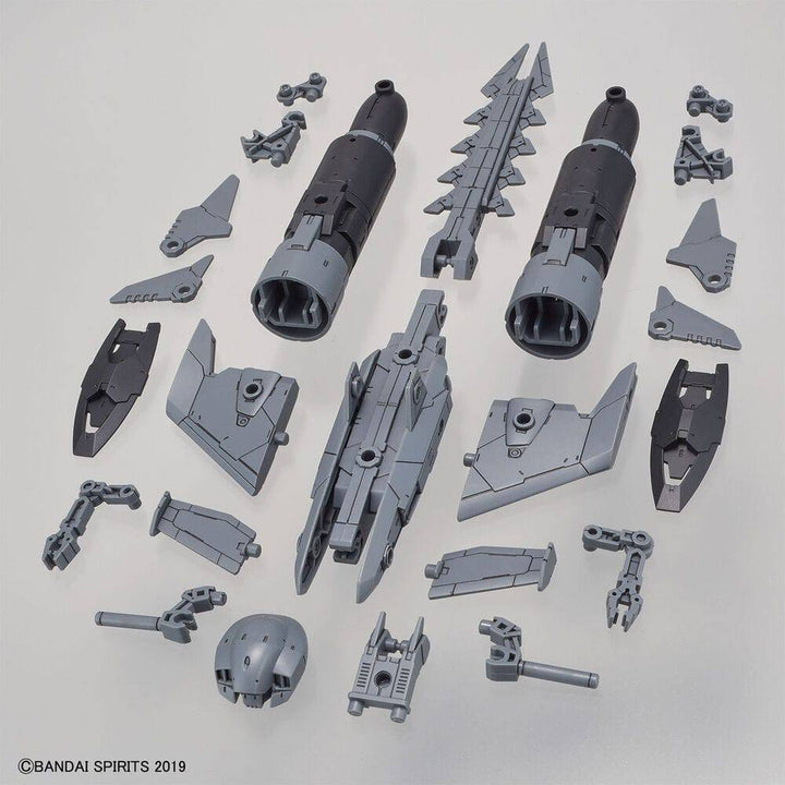 BANDAI 30MM 1/144 Extended Armament Vehicle (Attack Submarine Ver.)[Light Gray]