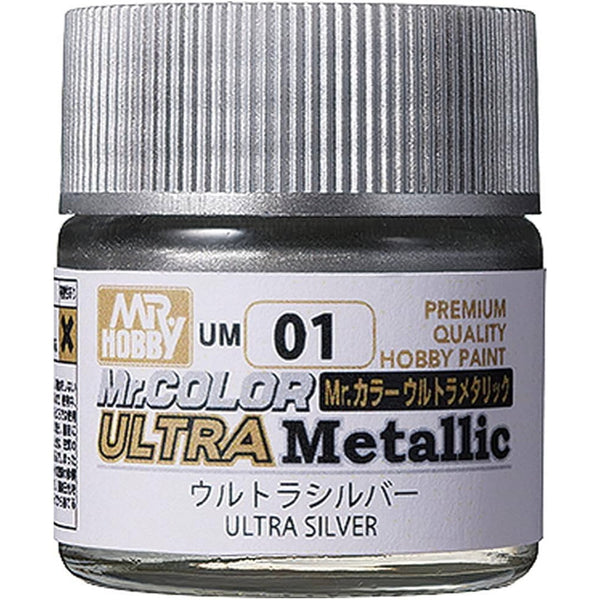 MR HOBBY Mr Color Ultra Metallic - Ultra Silver 10ml