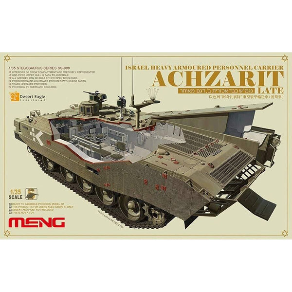 Meng 1/35 Israel Heavy Armoured Personnel Carrier Achzarit Late Plastic Model Kit