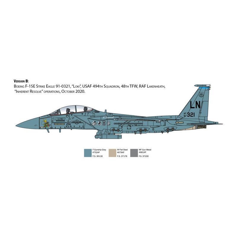 ITALERI 1/48 F-15E Strike Eagle