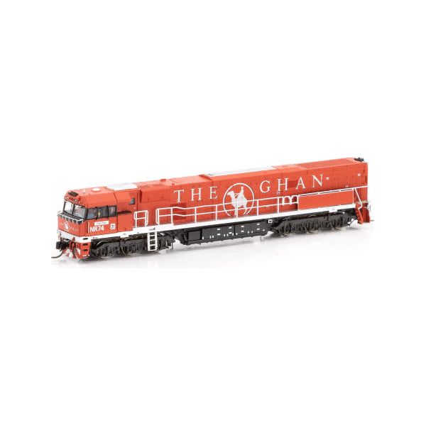 AUSCISION N NR74 The Ghan Mk1 - Red/Silver DCC Sound Fitted