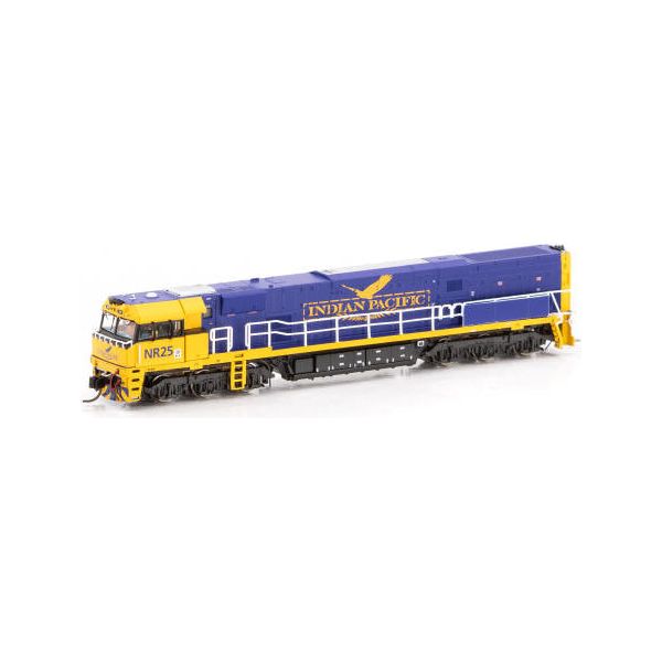 AUSCISION N NR25 Indian Pacific Mk3 - Blue/Yellow DCC Sound Fitted