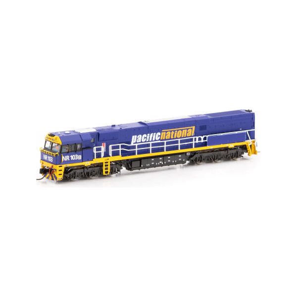 AUSCISION N NR103 Pacific National Trial Livery - Blue/Yellow DCC Sound Fitted