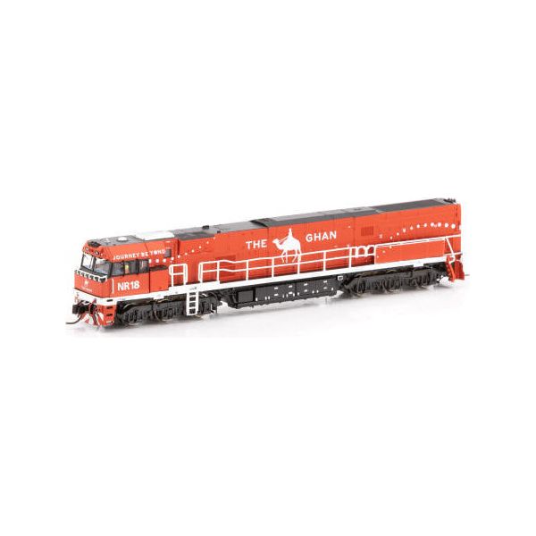 AUSCISION N NR18 The Ghan Mk3 - Red/White DCC Sound Fitted