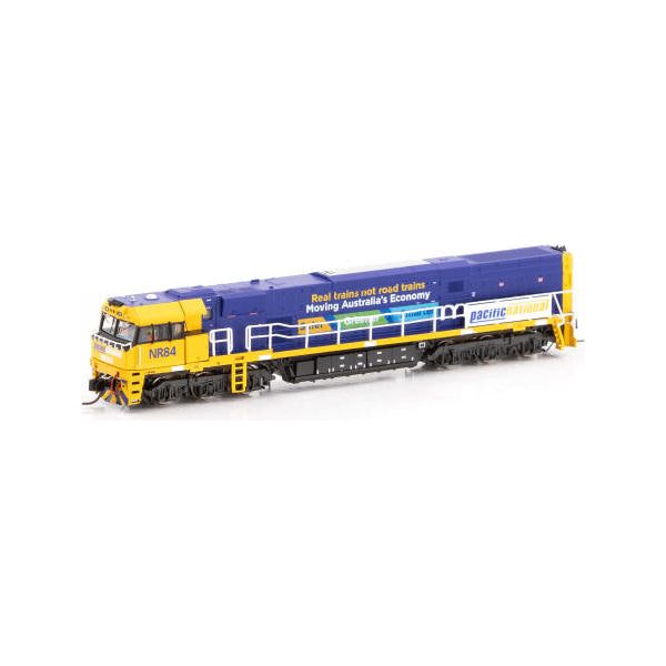 AUSCISION N NR84 Pacific National Real Trains - Blue/Yellow