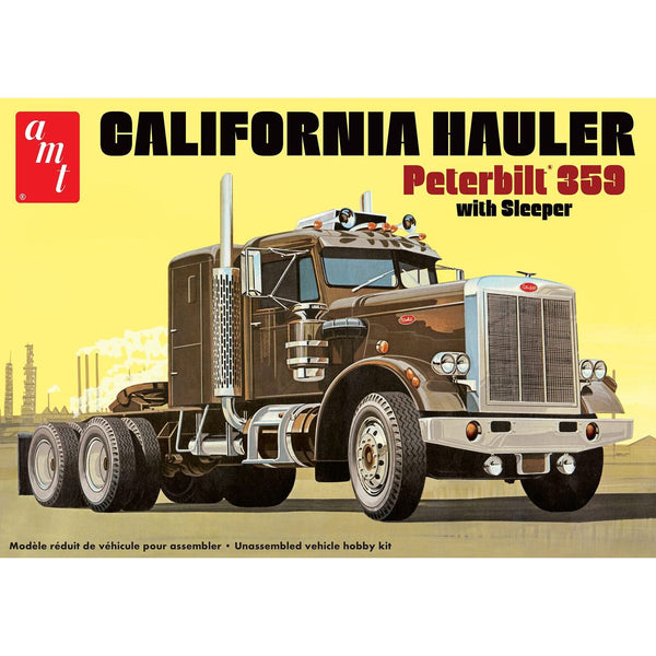 AMT 1/25 Peterbilt 359 California Hauler with Sleeper