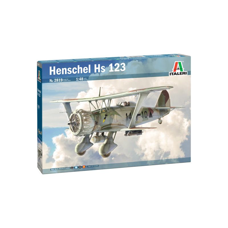ITALERI 1/48 Henshel Hs 123 Super Decal Sheet