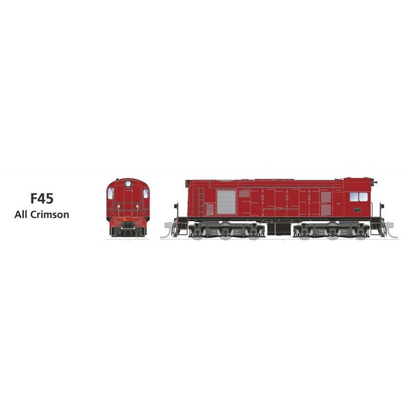 SDS MODELS HOn3.5 WAGR F Class F45 All Crimson
