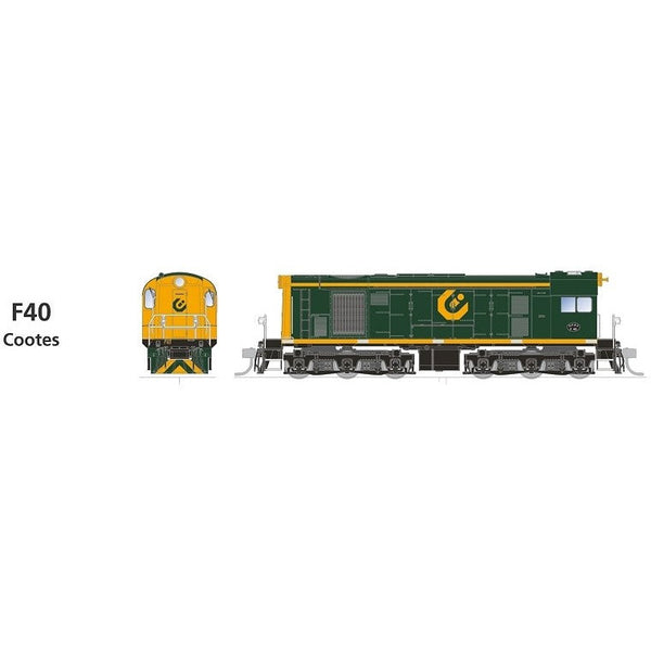SDS MODELS HO WAGR F Class F40 Cootes DCC Sound