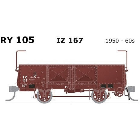 SDS MODELS HO VR IZ Wagon IZ 167 1950 - 60s