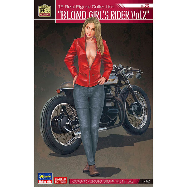 HASEGAWA 1/12 12 Real Figure Collection No.26 "Blond Girl's Rider Vol. 2"