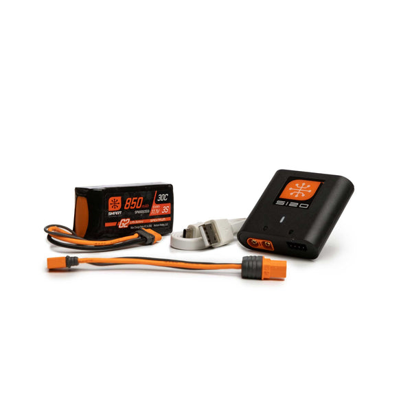 SPEKTRUM Smart G2 Air Powerstage Bundle with 850mAh 3S LiPo and USB Charger