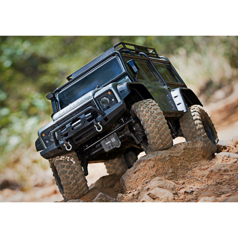 TRAXXAS TRX-4 1/10 Scale & Trail Crawler Land Rover Defender - Black