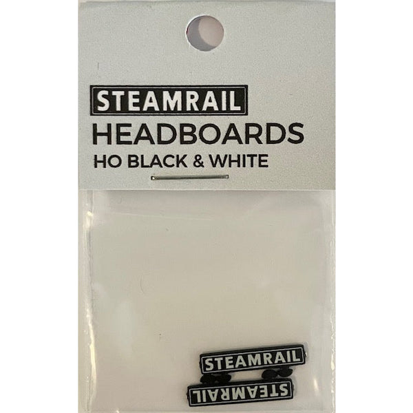 THE TRAIN GIRL HO Steamrail Headboards - Black & White