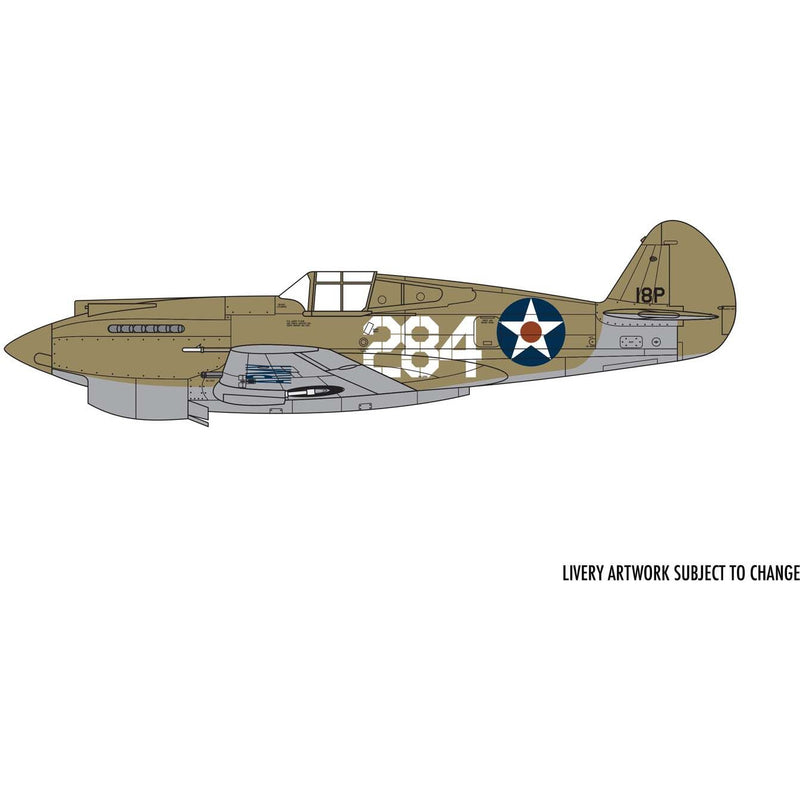 AIRFIX 1/72 Curtiss P-40B Warhawk