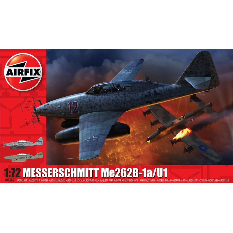 AIRFIX 1/72 Messerschmitt Me262B-B-1a/U1