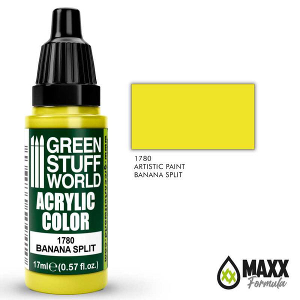 GREEN STUFF WORLD Acrylic Color - Banana Split 17ml