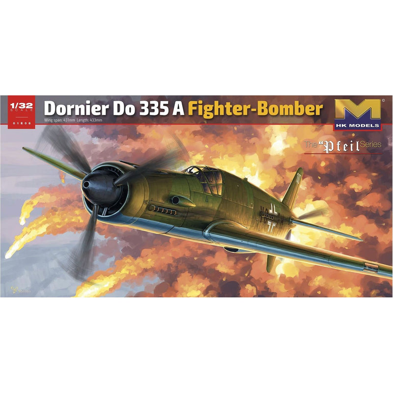 HONG KONG MODELS 1/32 Dornier Do 335 A Fighter-Bomber