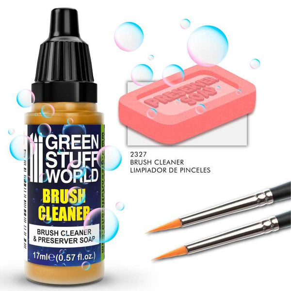 GREEN STUFF WORLD Brush Soap - Cleaner and Preserver 17ml