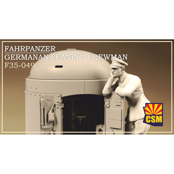 COPPER STATE MODELS 1/35 Fahrpanzer German Leaning Crewman