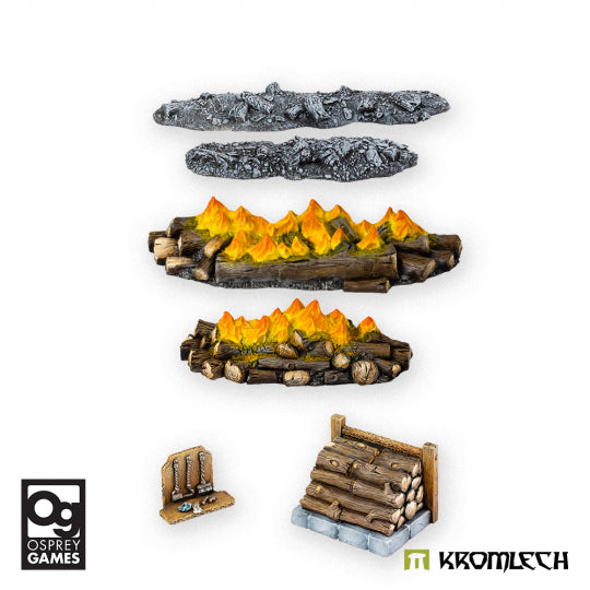 TABLETOP SCENICS Eventide Manor Fireplaces