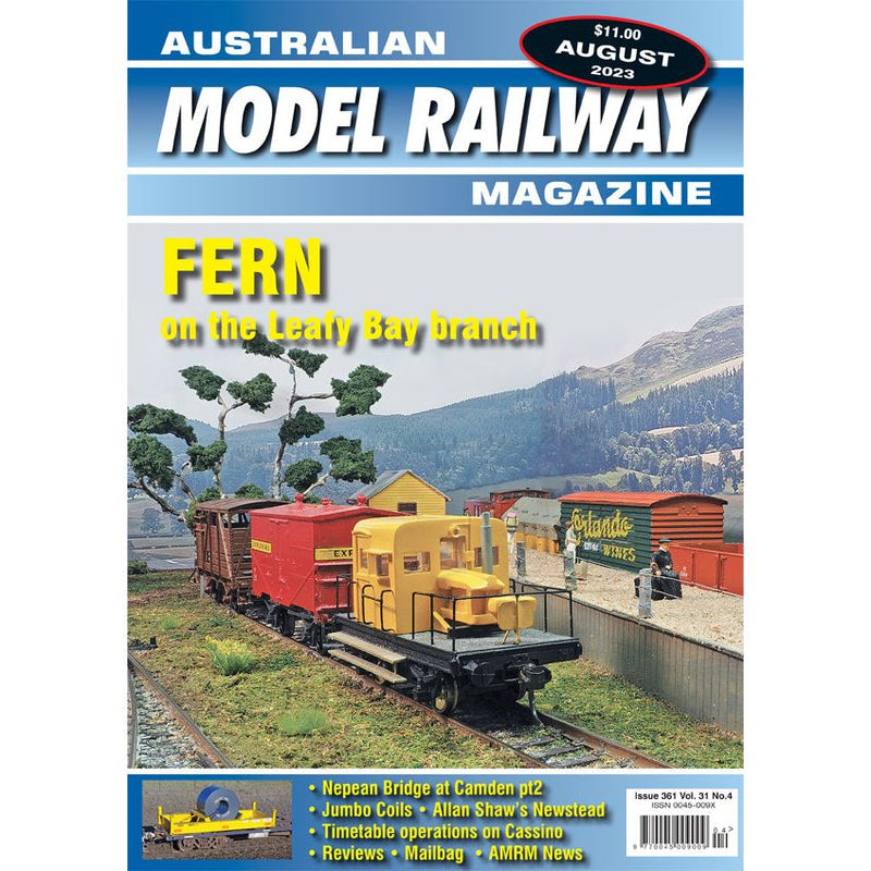 AMRM Australian Model Railway Magazine August 2023 Issue